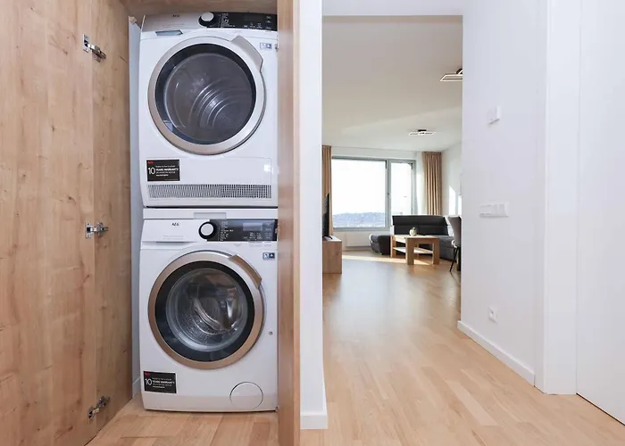 Apartmán Sky Park Tower 3, Free Parking And Beautiful Views Bratislava